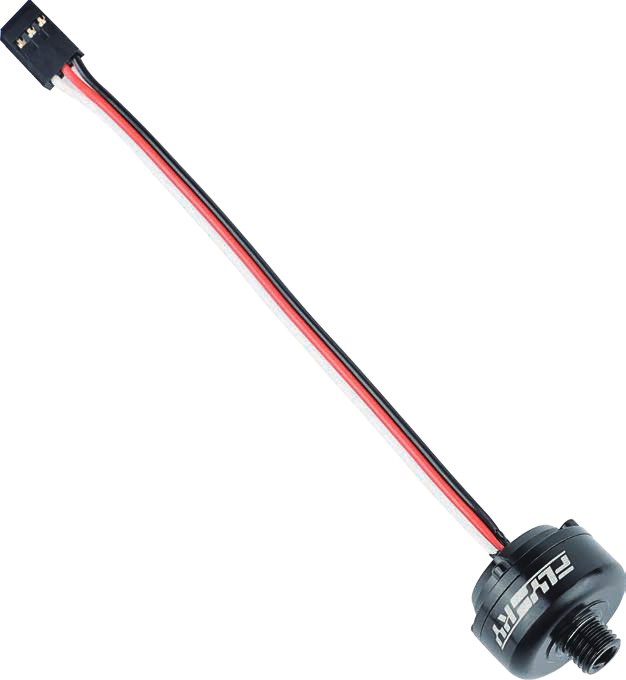 The FS-iBP01 hydraulic pressure sensor on its lead.