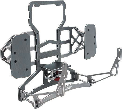 The transmitter tray frame.