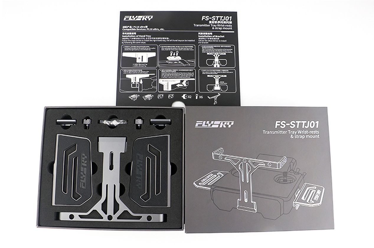 Transmitter Try Wrist-rests for PL18 Ultra
